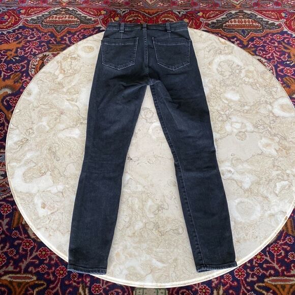 Gap Sailor Panel Button Front True Skinny High Rise Jeans - Picture 4 of 15